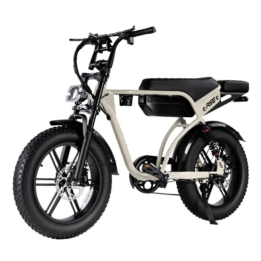 RSE Pro Elektrische Fatbike | Khaki | NFC | Bekerhouder