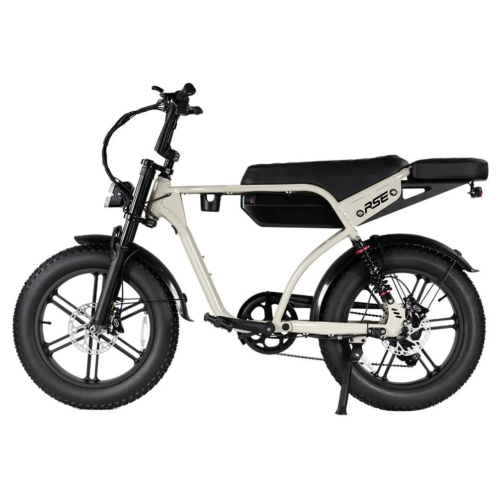 RSE Pro Elektrische Fatbike | Groen | Roze | Bekerhouder