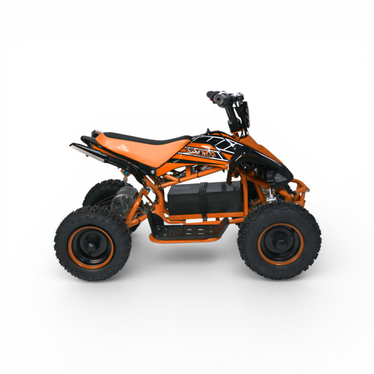 Ultra Oranje Elektrische Kinderquad 1000W 36V (3 t/m 10 Jaar)