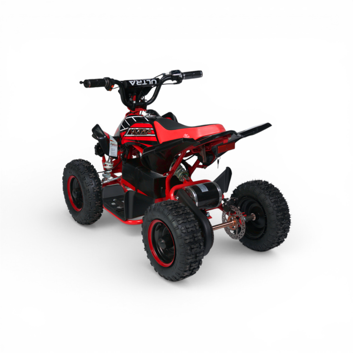 Ultra Rood Elektrische Kinderquad 1000W 36V (3 t/m 10 Jaar)