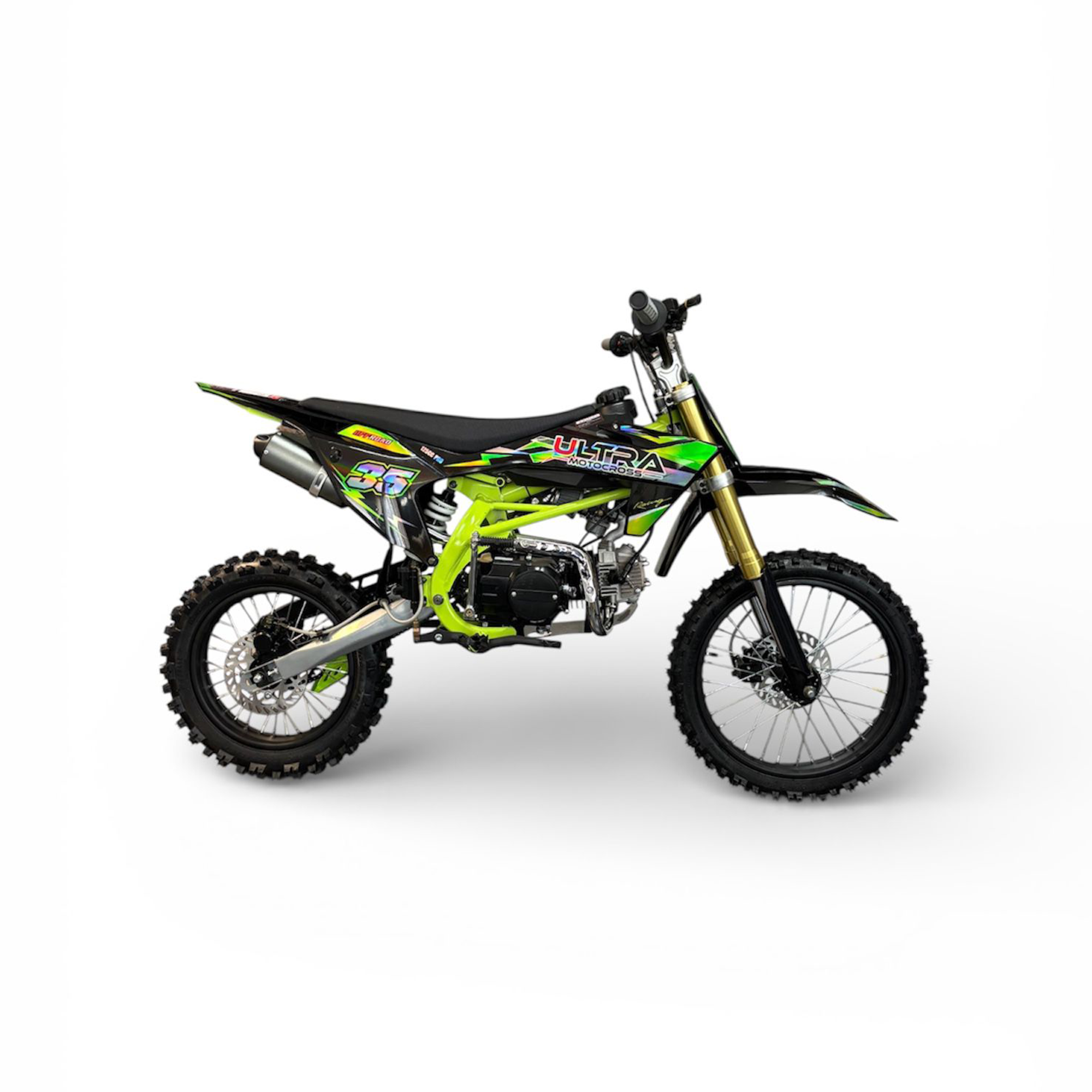 Ultra Motocross KTM Racing 125cc Pro 95km/h 4-Takt Groen