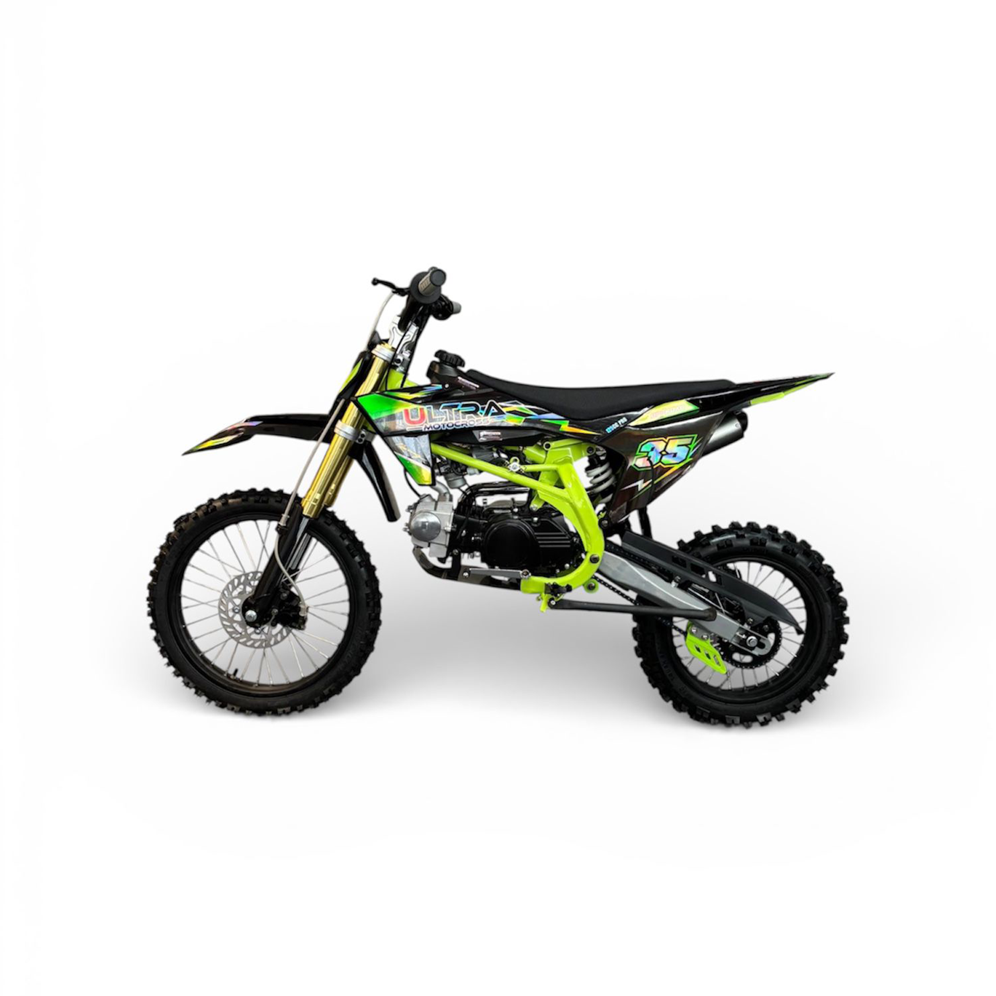 Ultra Motocross KTM Racing 125cc Pro 95km/h 4-Takt Groen