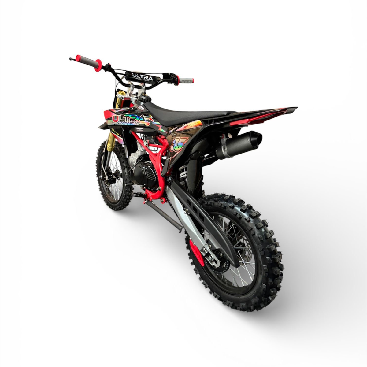 Ultra Motocross Crossmotor Racing 125cc Pro 95km/h 4-Takt Schakel Rood