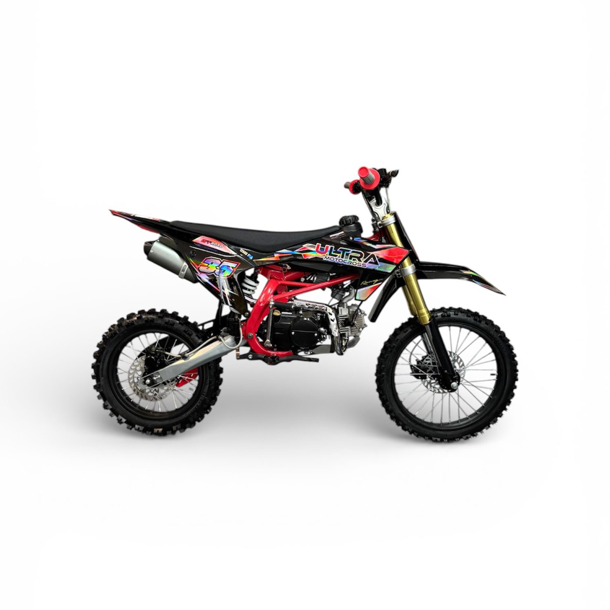 Ultra Motocross KTM Racing 125cc Pro 95km/h 4-Takt Rood
