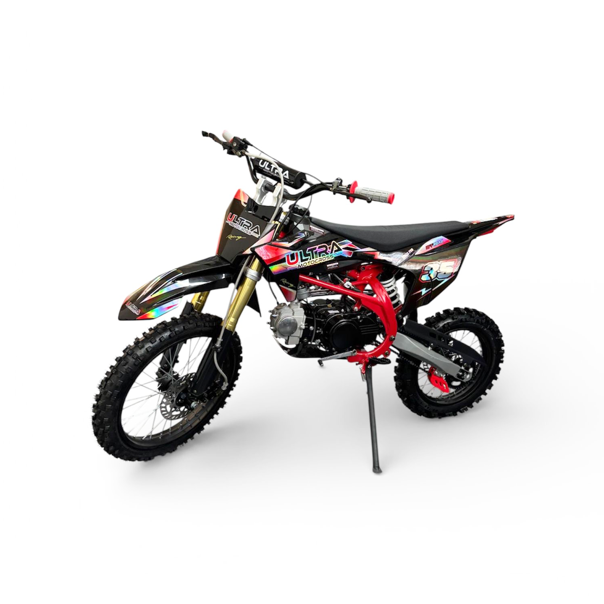 Ultra Motocross Crossmotor Racing 125cc Pro 95km/h 4-Takt Schakel Rood