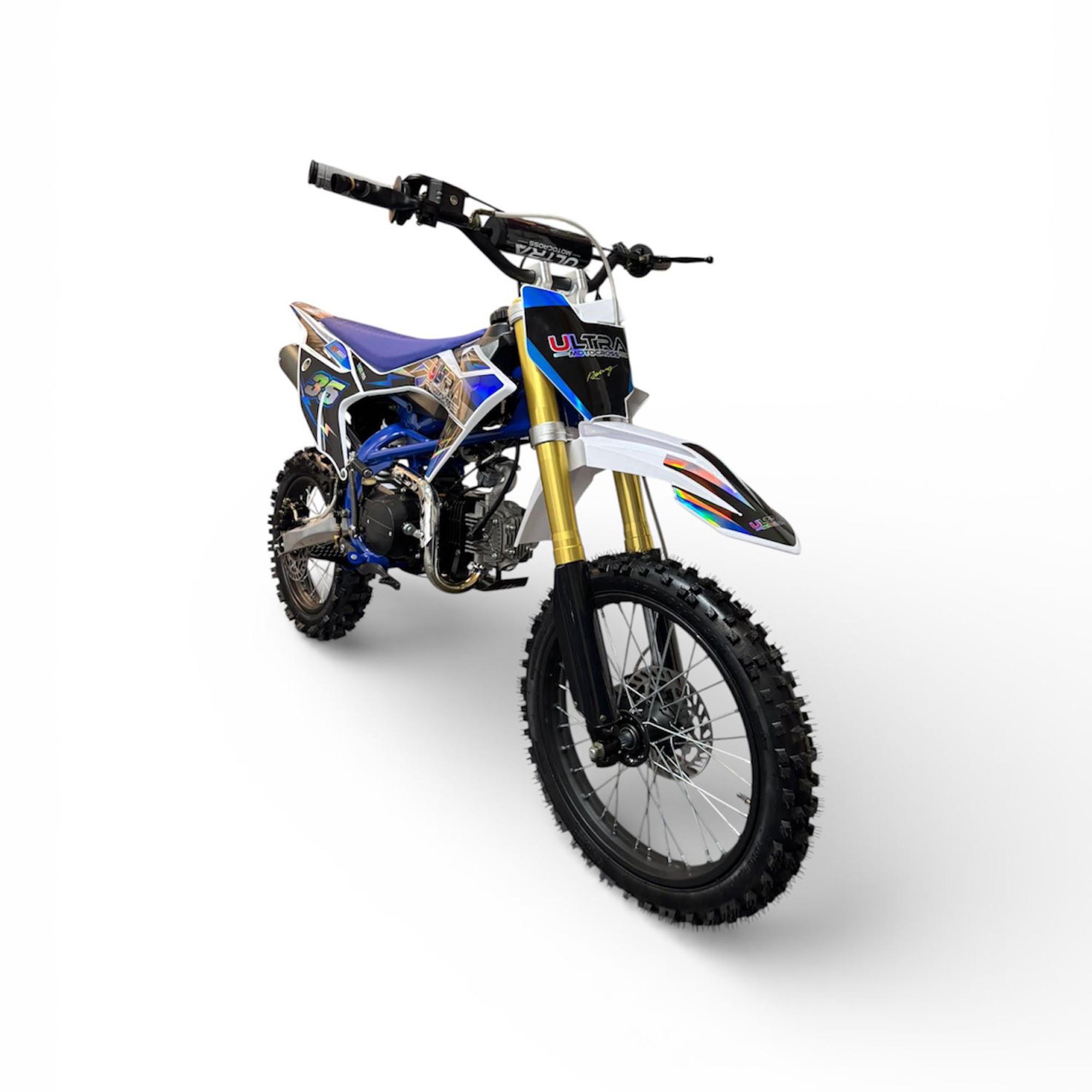 Ultra Motocross KTM Racing 125cc Pro 95km/h 4-Takt Blauw