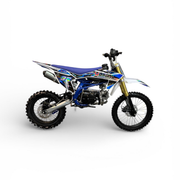 Ultra Motocross Crossmotor Racing 125cc Pro 95km/h 4-Takt Schakel Blauw