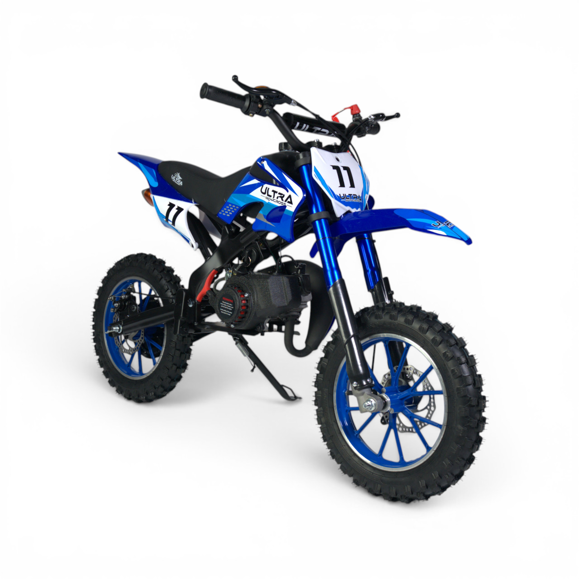 Ultra Motocross Kindercrosser 50cc 2 Takt Automaat Blauw