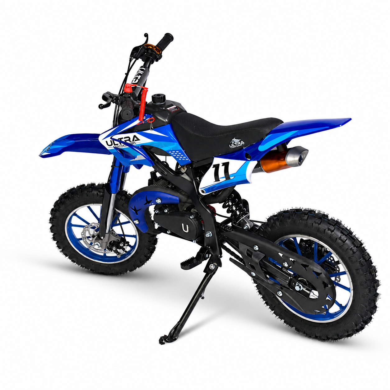 Ultra Motocross Kindercrosser 50cc 2 Takt Automaat Blauw