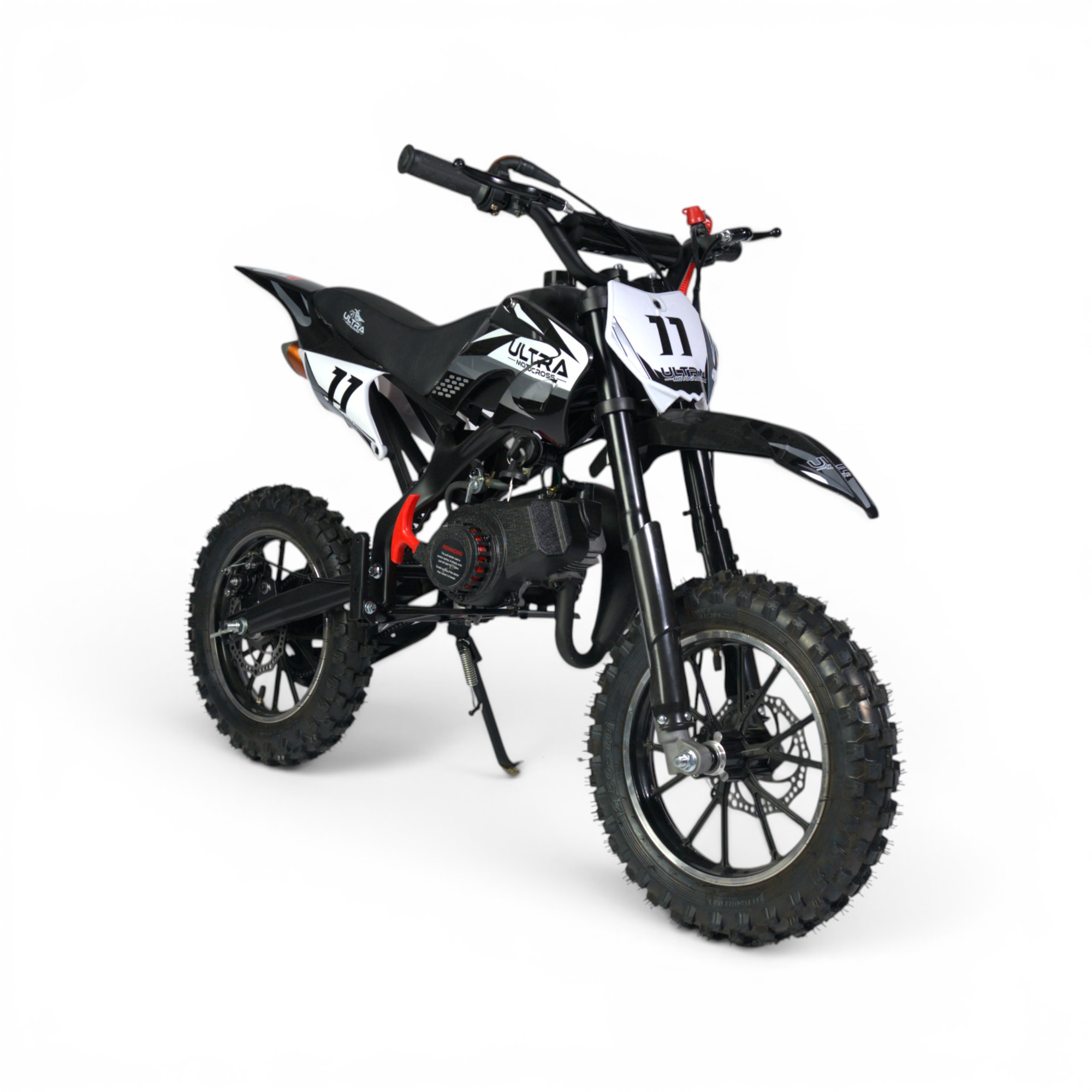 Ultra Motocross Kindercrosser 50cc 2 Takt Automaat Zwart