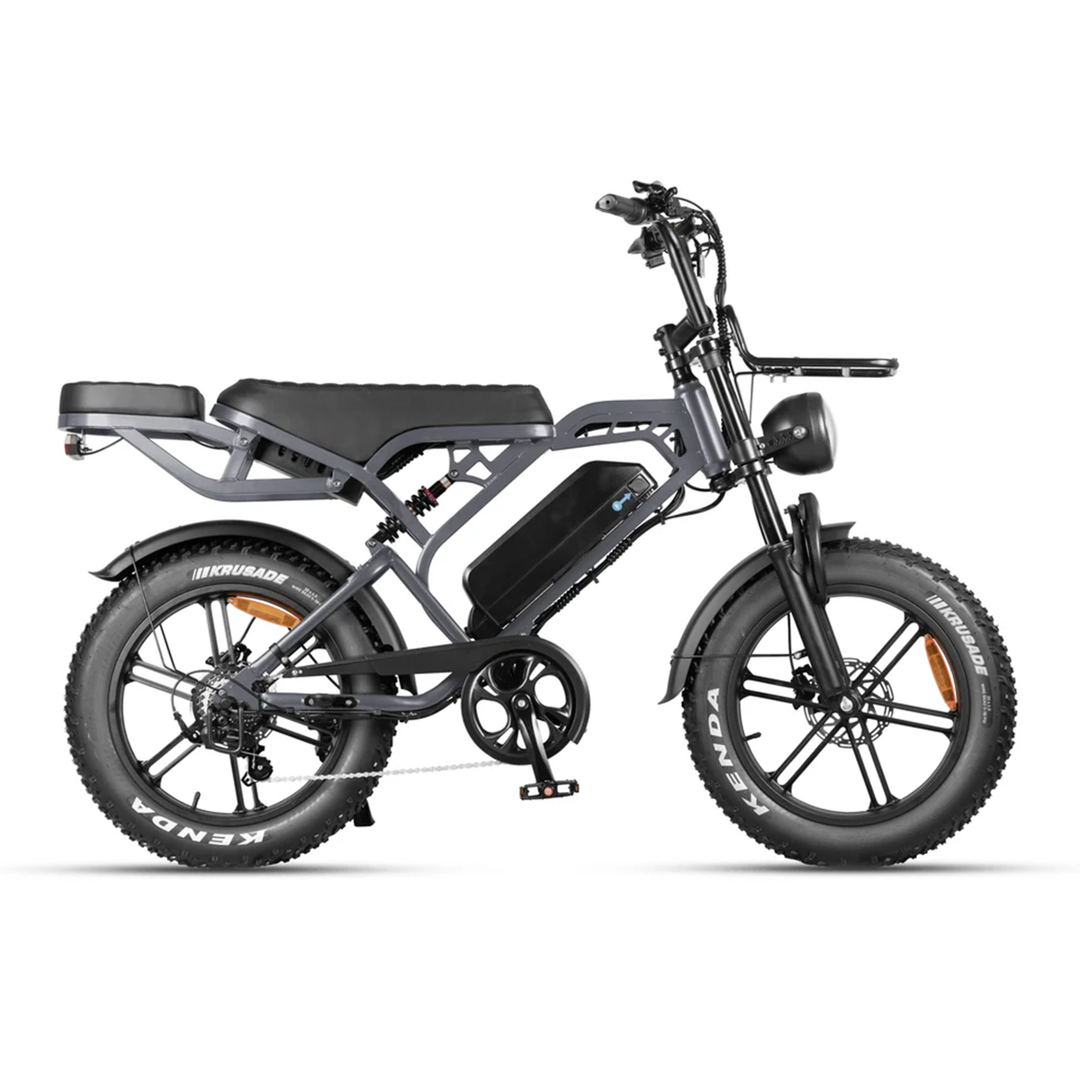 V20 Pro Plus Elektrische Fatbike | Dark Grey Edition