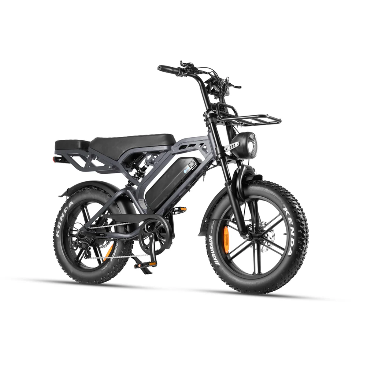 V20 Pro Plus Elektrische Fatbike | Dark Grey Edition