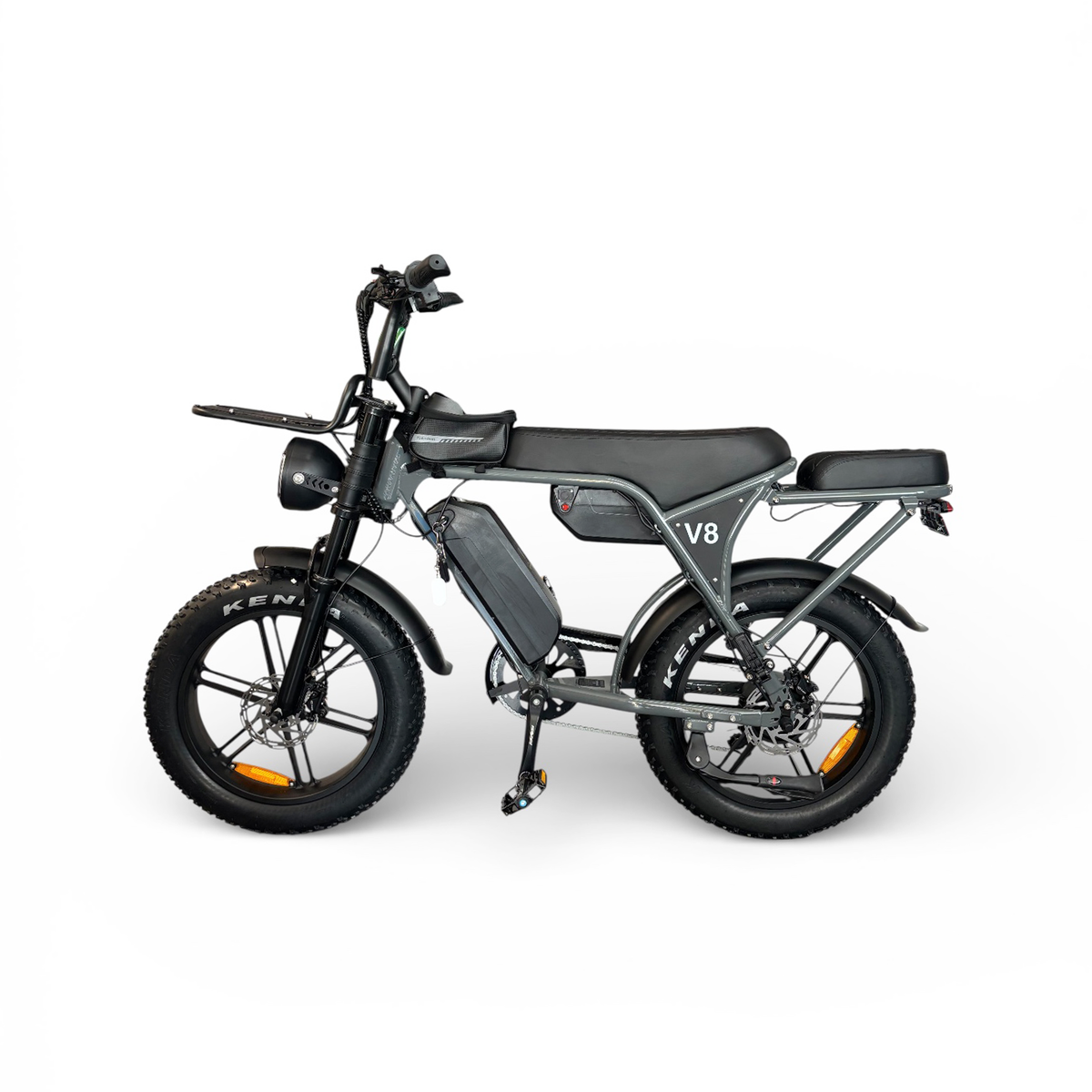 V8 Max Edition Fatbike – Grey