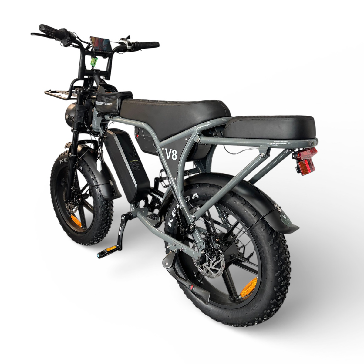 V8 Max Edition Fatbike – Grey