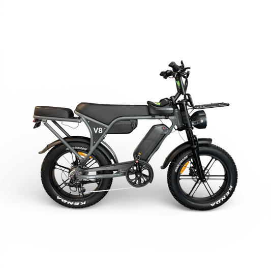 V8 Max Edition Fatbike – Grey