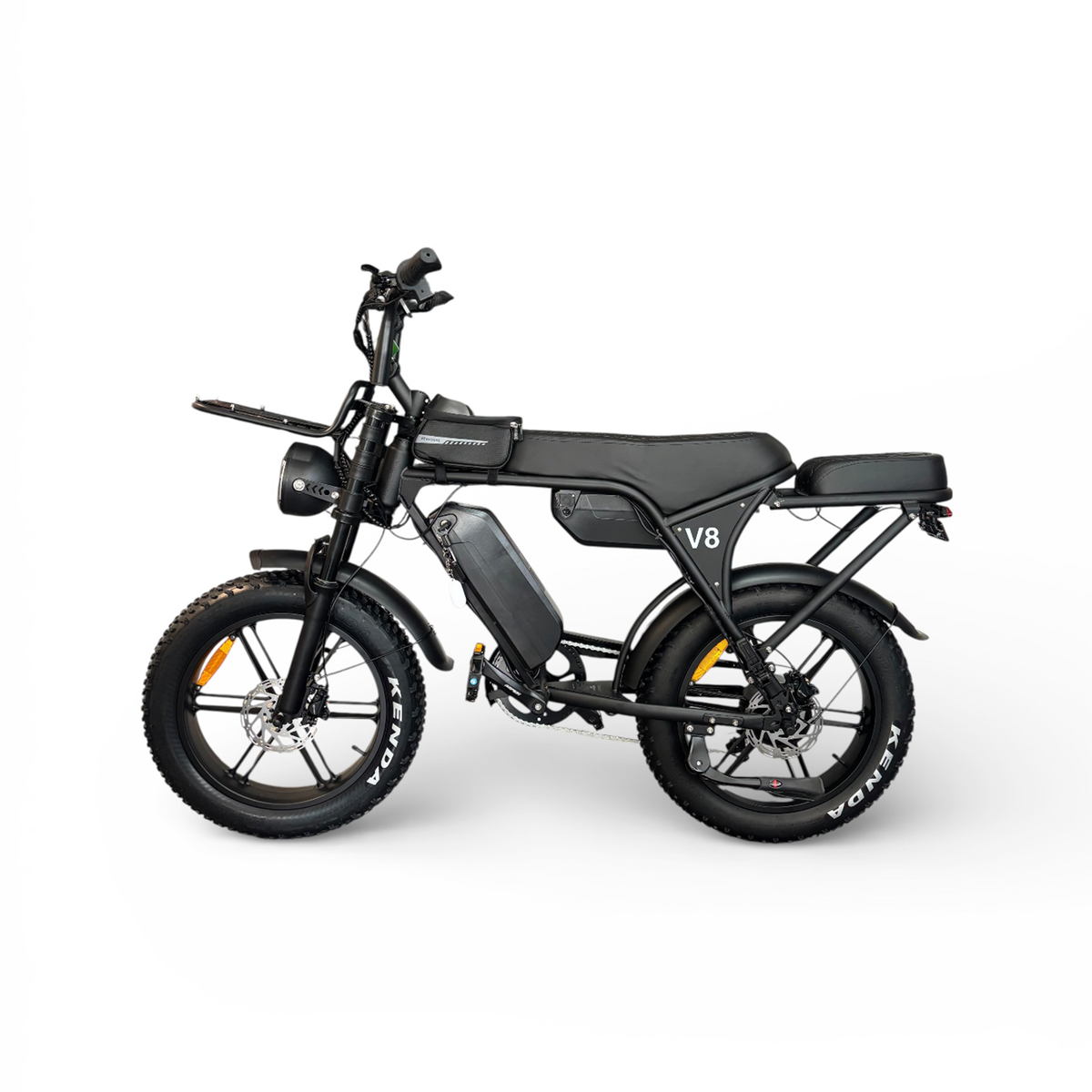 V8 Max Edition Fatbike – Zwart