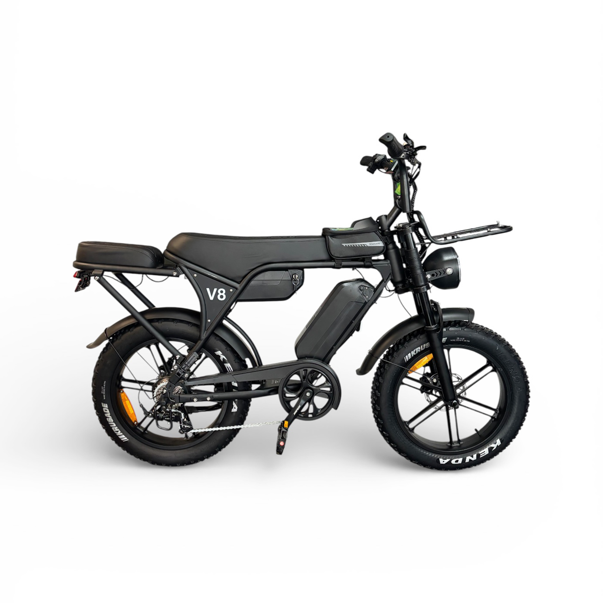 V8 Max Edition Fatbike – Zwart