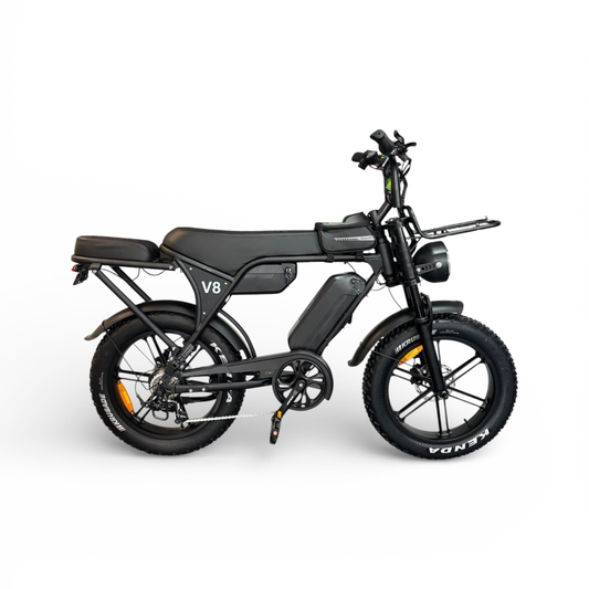 V8 Max Edition Fatbike – Zwart