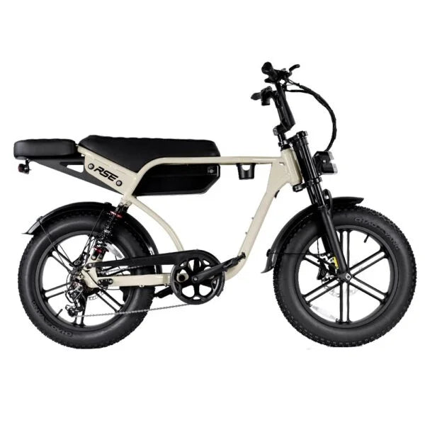RSE Pro Elektrische Fatbike | Khaki | NFC | Bekerhouder