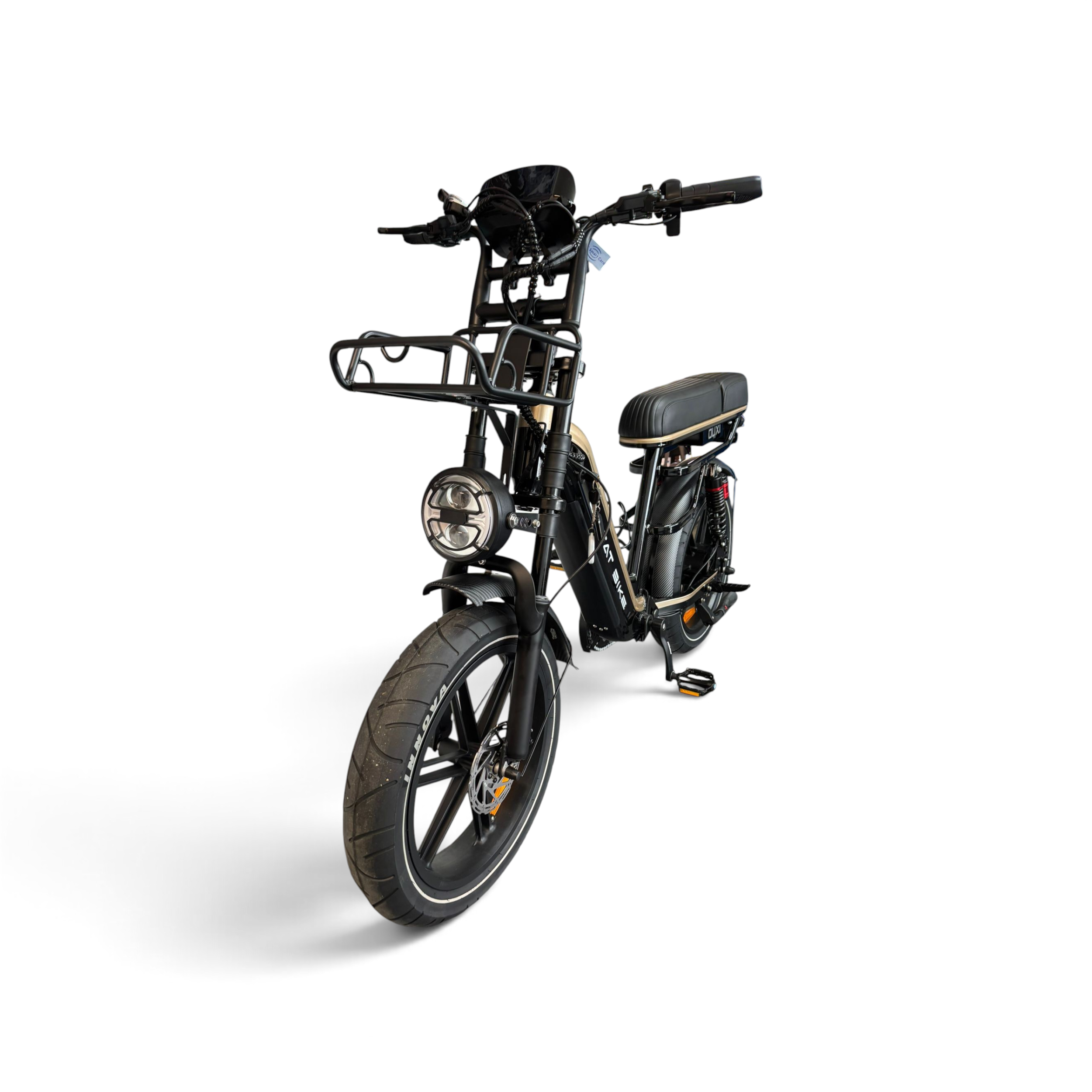 OUXI Q9 Elektrische Familie Fatbike – NFC – Black Gold