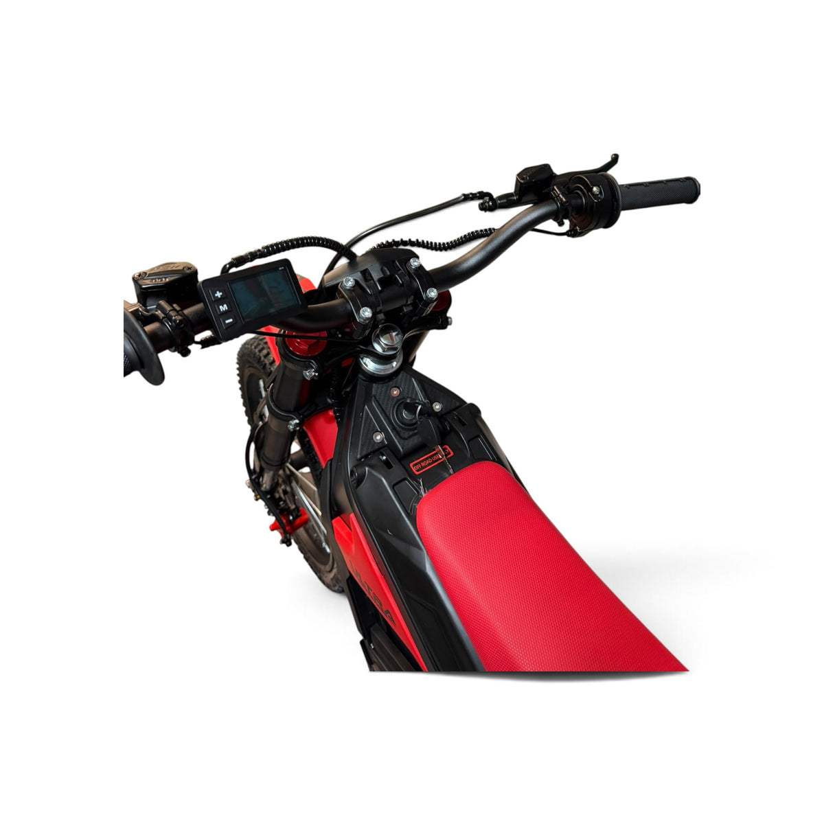 Ultra Motocross ED60 Dirtbike 5000W 60V 80KM/H Elektrische Crosser Rood