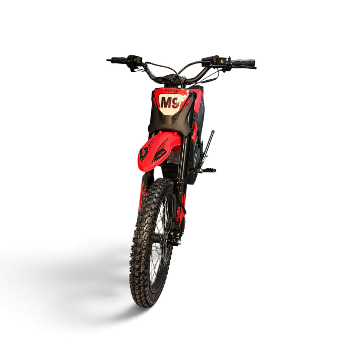 Ultra Motocross ED60 Dirtbike 5000W 60V 80KM/H Elektrische Crosser Rood