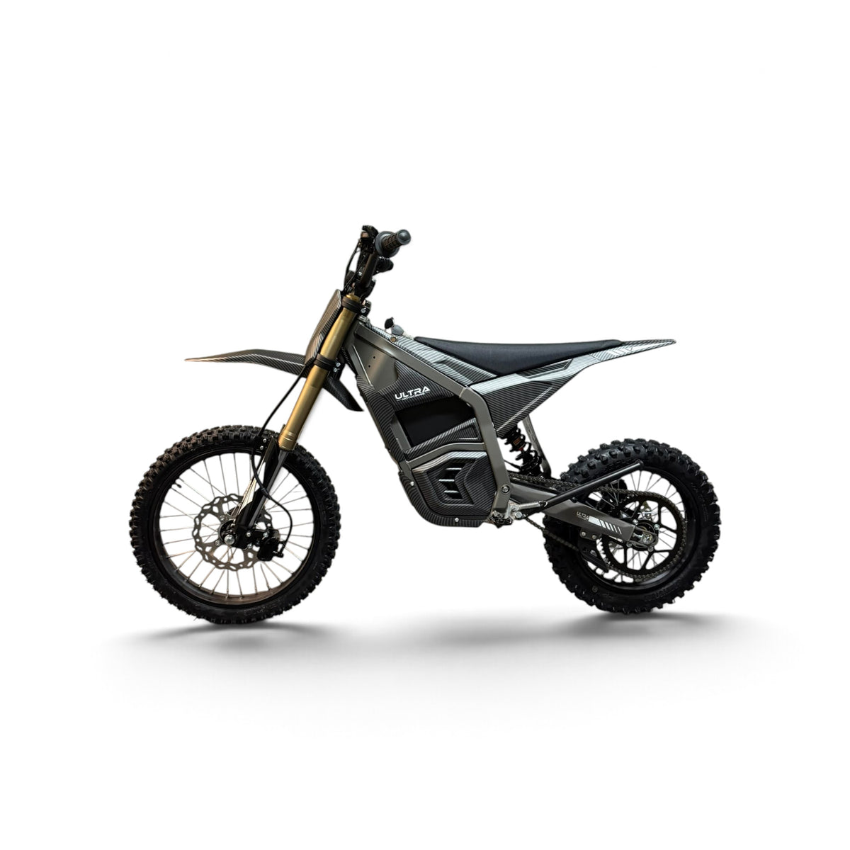 Ultra Motocross ED60 Dirtbike 5000W 60V 80KM/H Elektrische Crosser Carbon