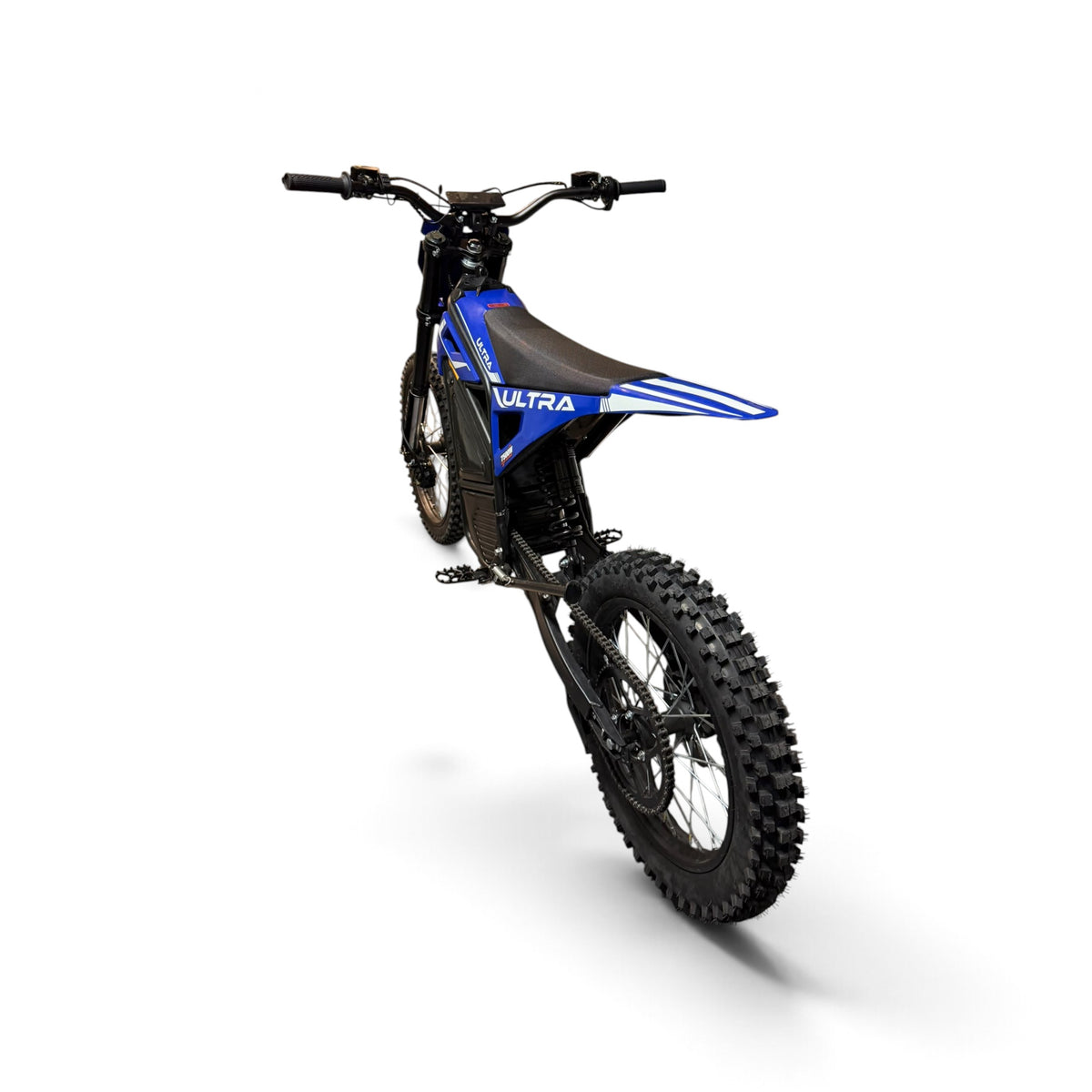 Ultra Motocross M8 7500W 72V 90KM/H Elektrische Crossmotor Blauw