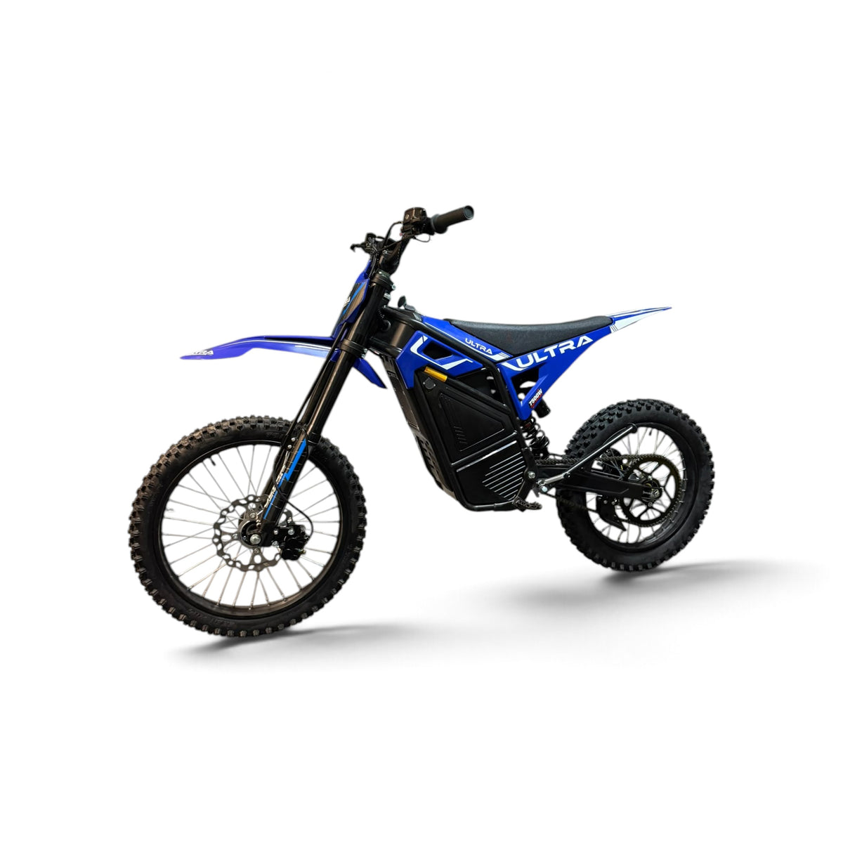 Ultra Motocross M8 7500W 72V 90KM/H Elektrische Crossmotor Blauw