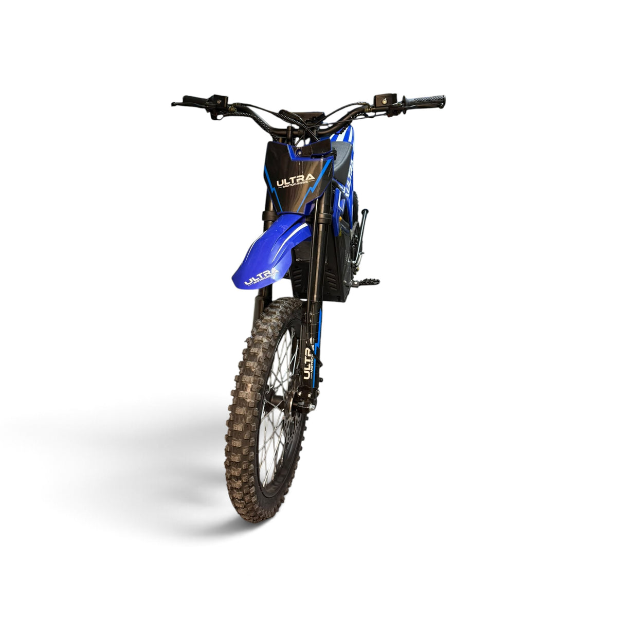 Ultra Motocross M8 7500W 72V 90KM/H Elektrische Crossmotor Blauw