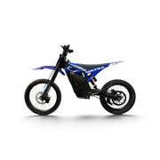 Ultra Motocross M8 7500W 72V 90KM/H Elektrische Crossmotor Blauw