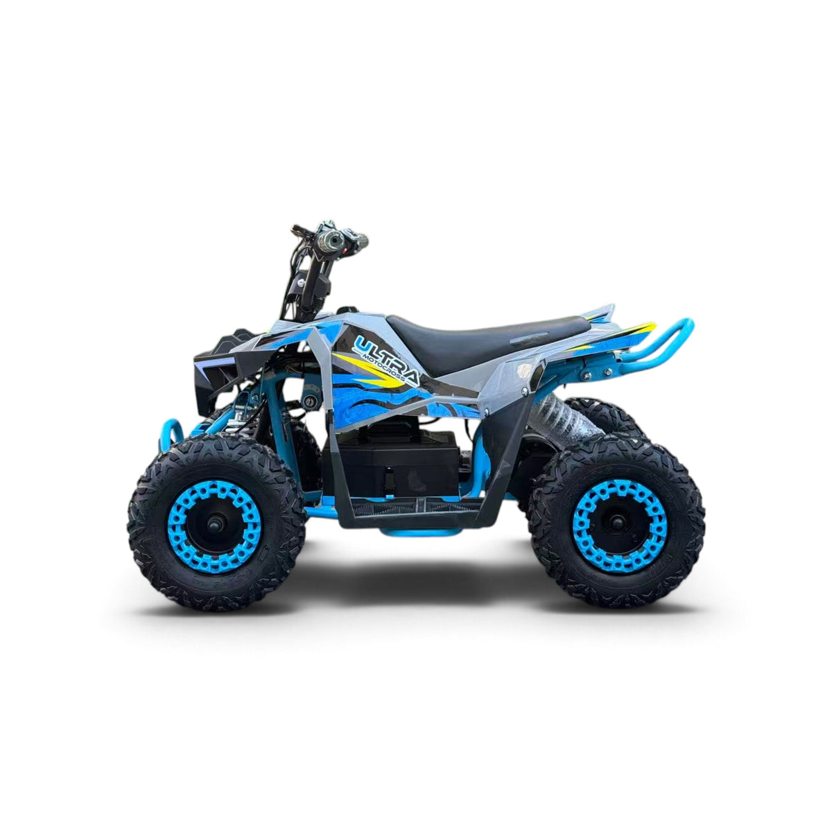 Ultra Motocross 1200W 36V Elektrische Kinderquad Blauw