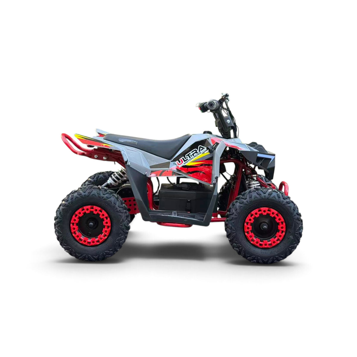 Ultra Motocross 1200W 36V Elektrische Kinderquad Rood