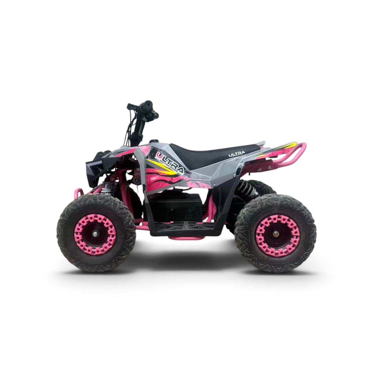 Ultra Motocross 1200W 36V Elektrische Kinderquad Roze