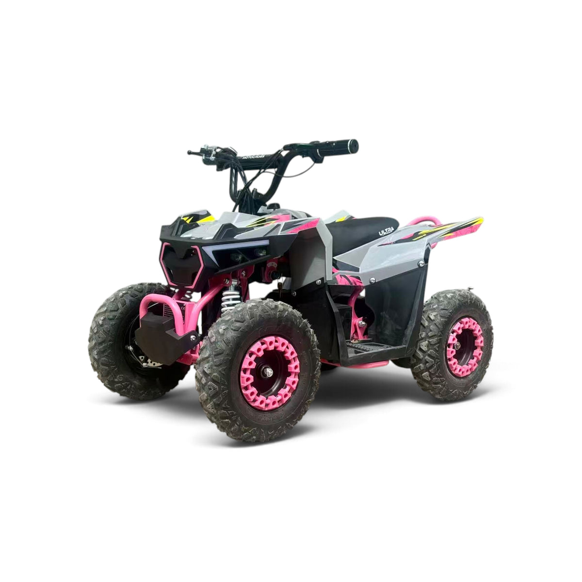 Ultra Motocross 1200W 36V Elektrische Kinderquad Roze