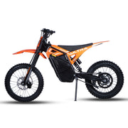 Ultra Motocross M8 7500W 72V 90KM/H Elektrische Crossmotor Oranje