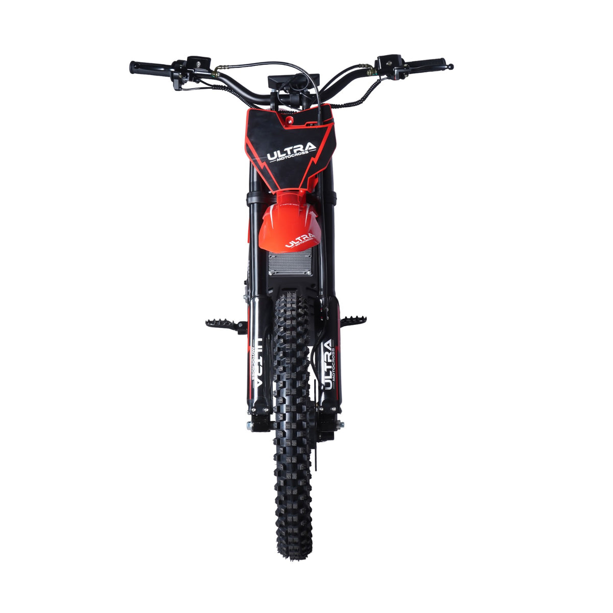 Ultra Motocross M8 7500W 72V 90KM/H Elektrische Crossmotor Rood
