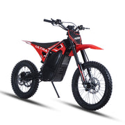 Ultra Motocross M8 7500W 72V 90KM/H Elektrische Crossmotor Rood