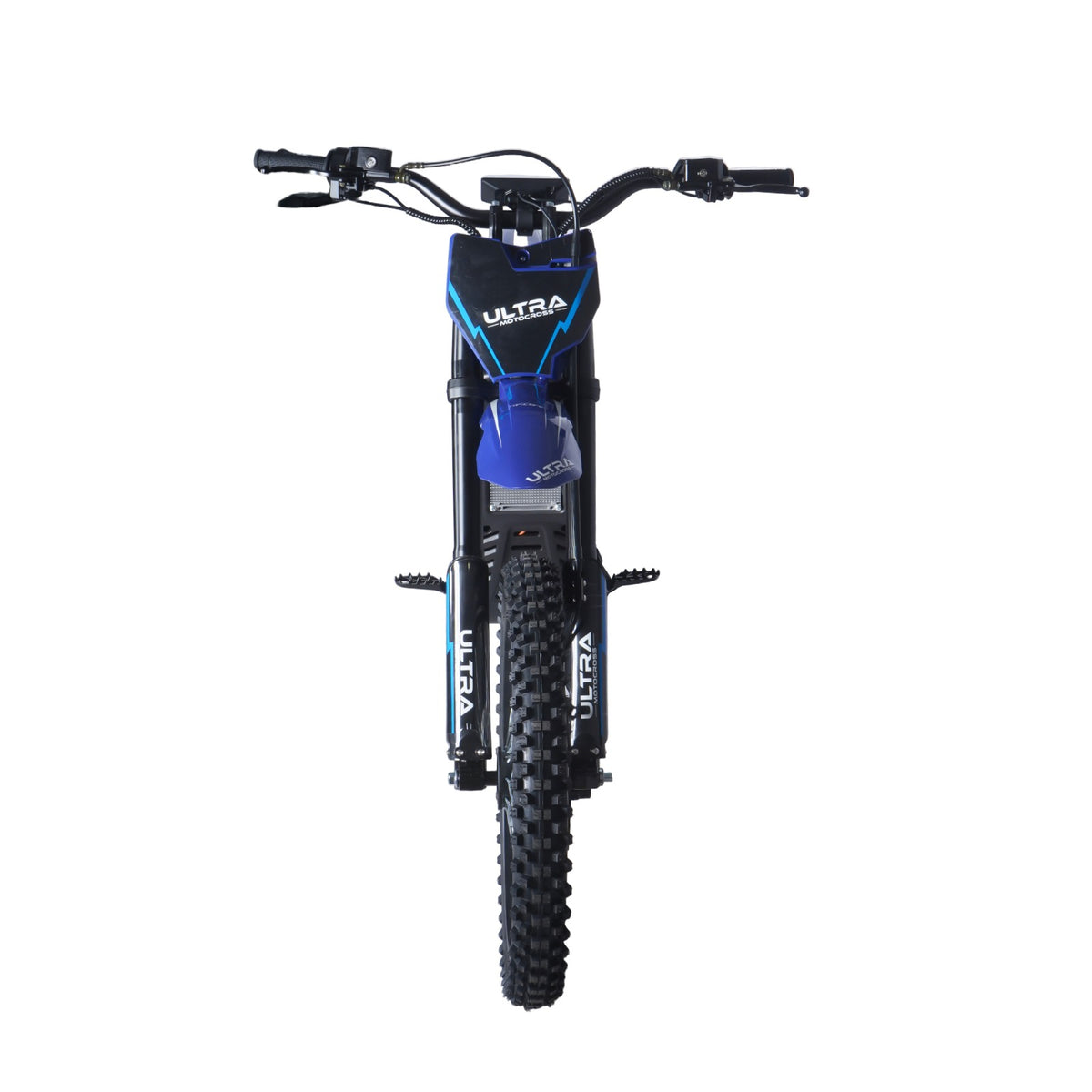Ultra Motocross M8 7500W 72V 90KM/H Elektrische Crossmotor Blauw