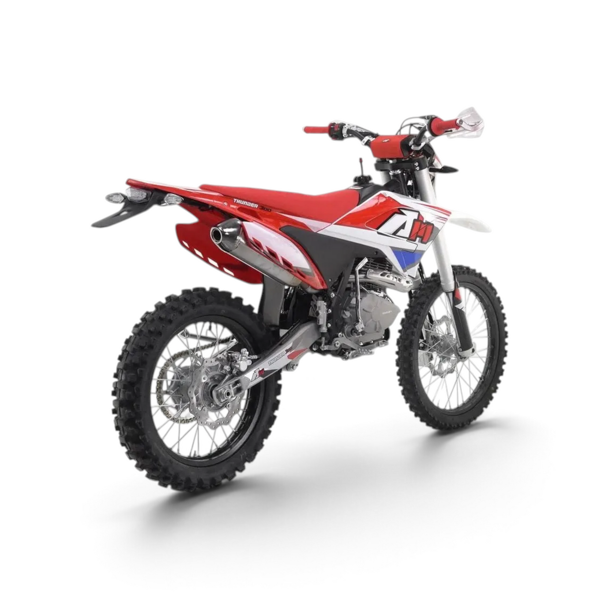 Apollo Thunder Enduro Crossmotor Rood - Wit 300cc Pro – 26 PK / 120 km/h