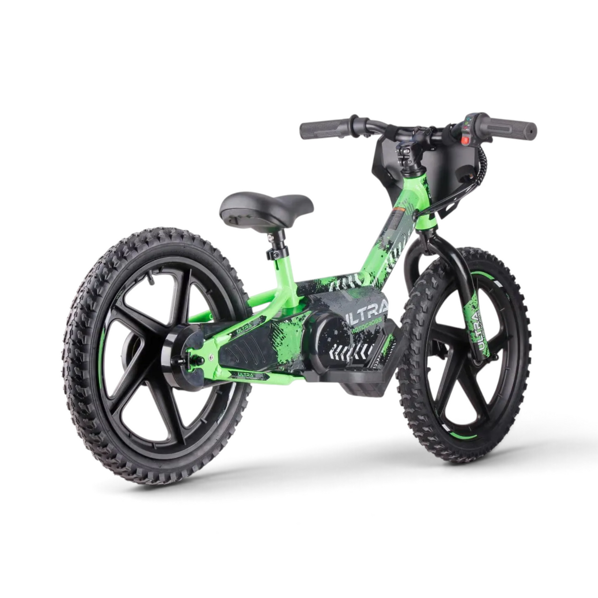 Elektrische Cross-Loopfiets (Balance Bike) – 12" & 16" Edition (24V Lithium • Uitneembare Accu)
