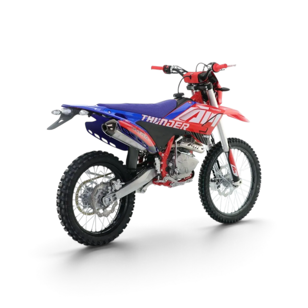 Apollo Thunder Enduro Crossmotor Blauw - Rood 300cc Pro – 26 PK / 120 km/h