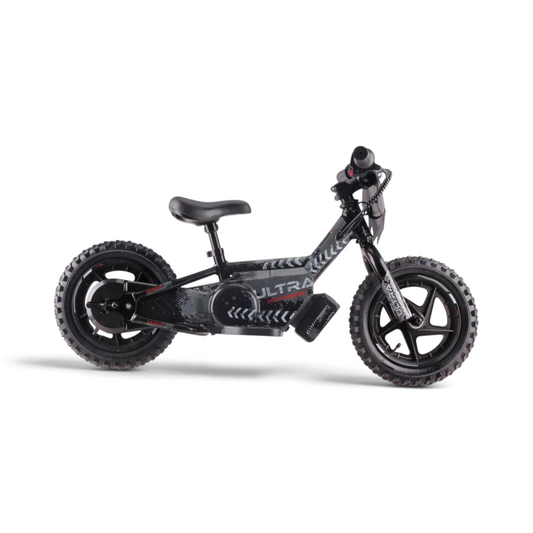 Elektrische Cross-Loopfiets (Balance Bike) – 12" & 16" Edition (24V Lithium • Uitneembare Accu)