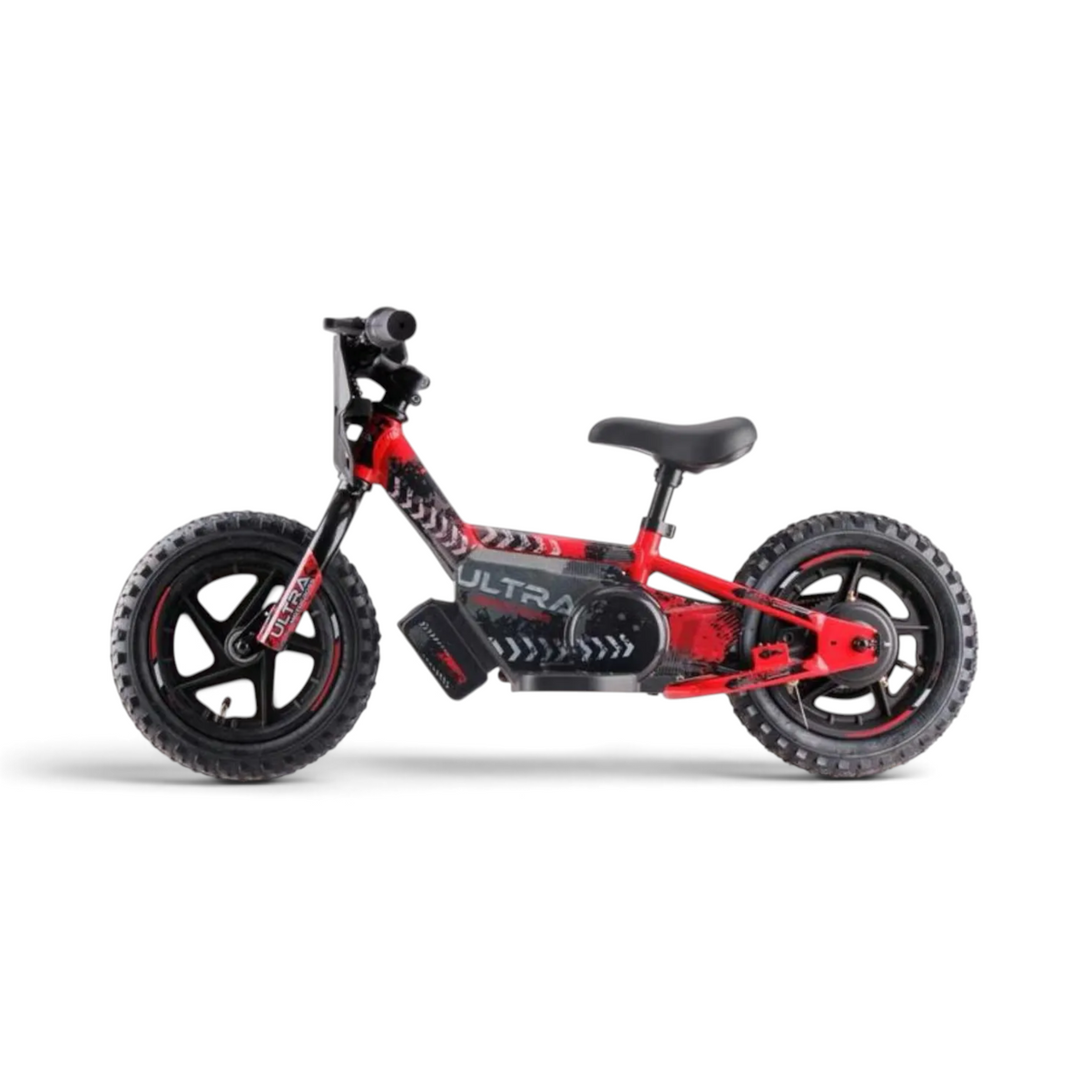 Elektrische Cross-Loopfiets (Balance Bike) – 12" & 16" Edition (24V Lithium • Uitneembare Accu)
