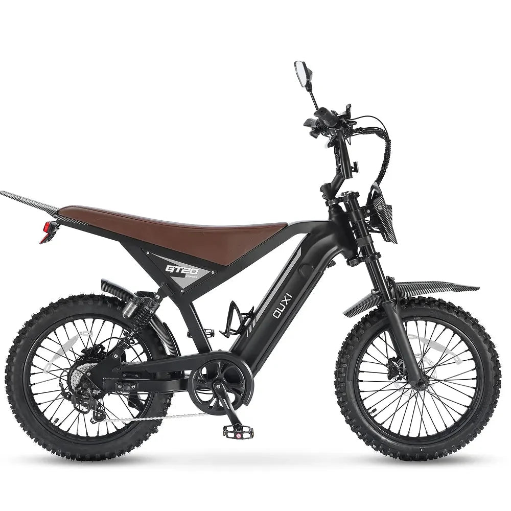 OUXI GT20 Pro Cross Elektrische Fatbike Nardo Grey 2026 | NFC | Alarm