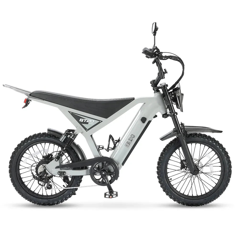 OUXI GT20 Pro Cross Elektrische Fatbike Nardo Grey 2026 | NFC | Alarm