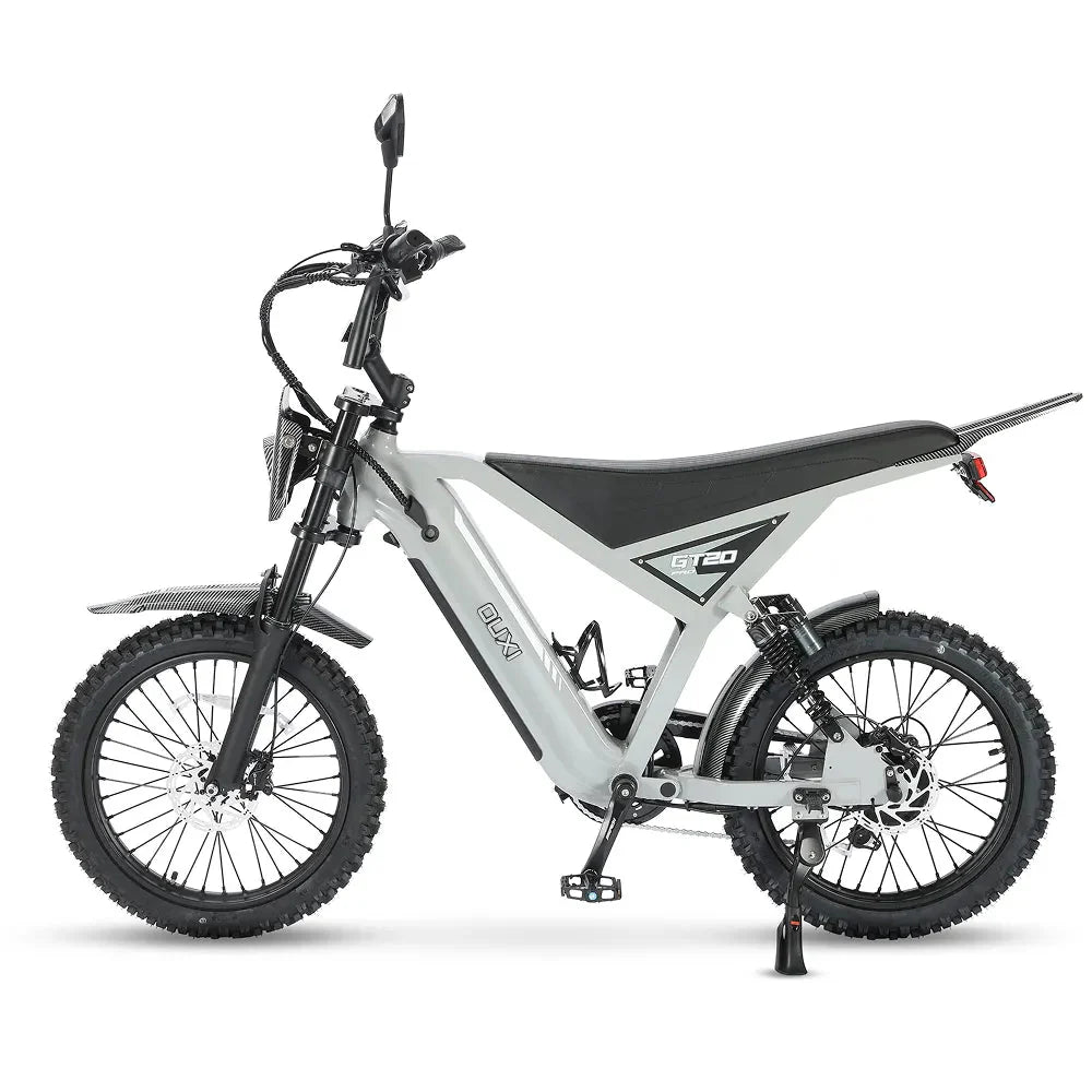 OUXI GT20 Pro Cross Elektrische Fatbike Nardo Grey 2026 | NFC | Alarm