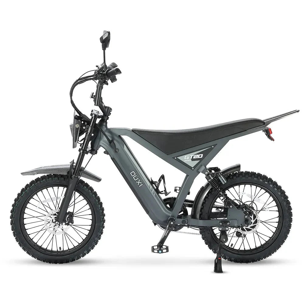 OUXI GT20 Pro Cross Elektrische Fatbike Nardo Grey 2026 | NFC | Alarm