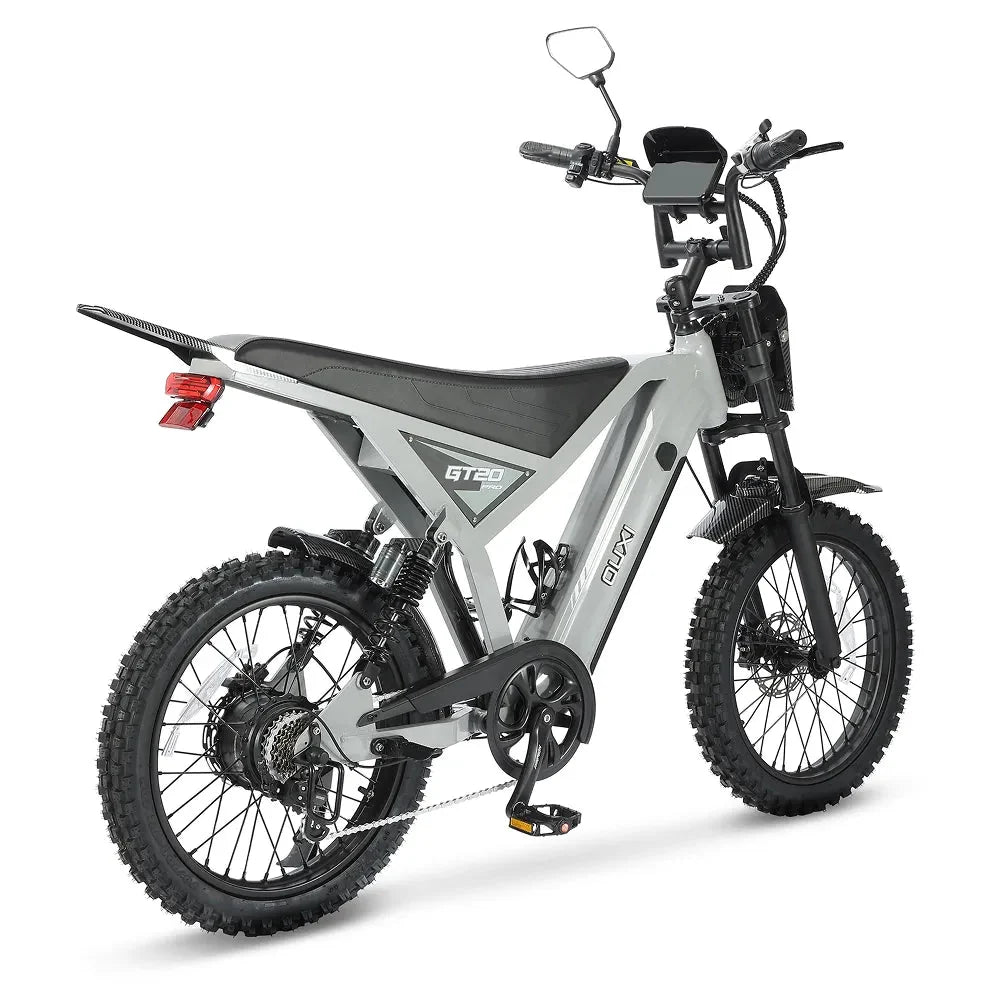OUXI GT20 Pro Cross Elektrische Fatbike Grey 2026 | NFC | Alarm