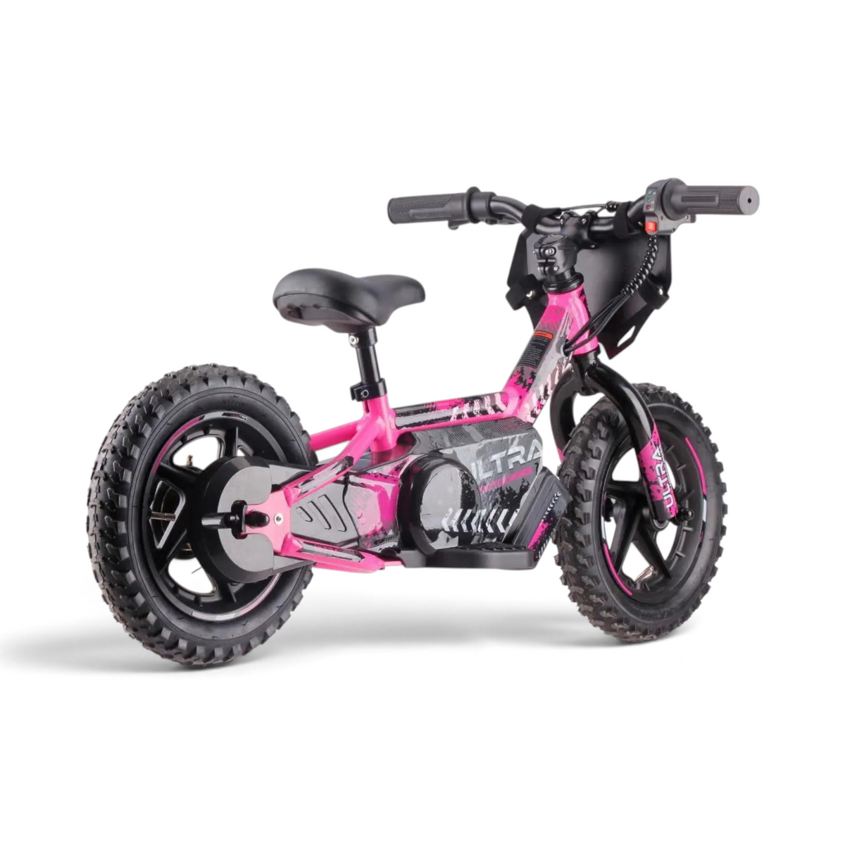 Elektrische Cross-Loopfiets (Balance Bike) – 12" & 16" Edition (24V Lithium • Uitneembare Accu)